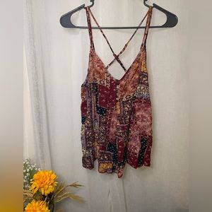 Patchwork tank top 🌸